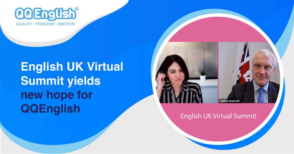القمة الافتراضية للغة الإنجليزية في المملكة المتحدة