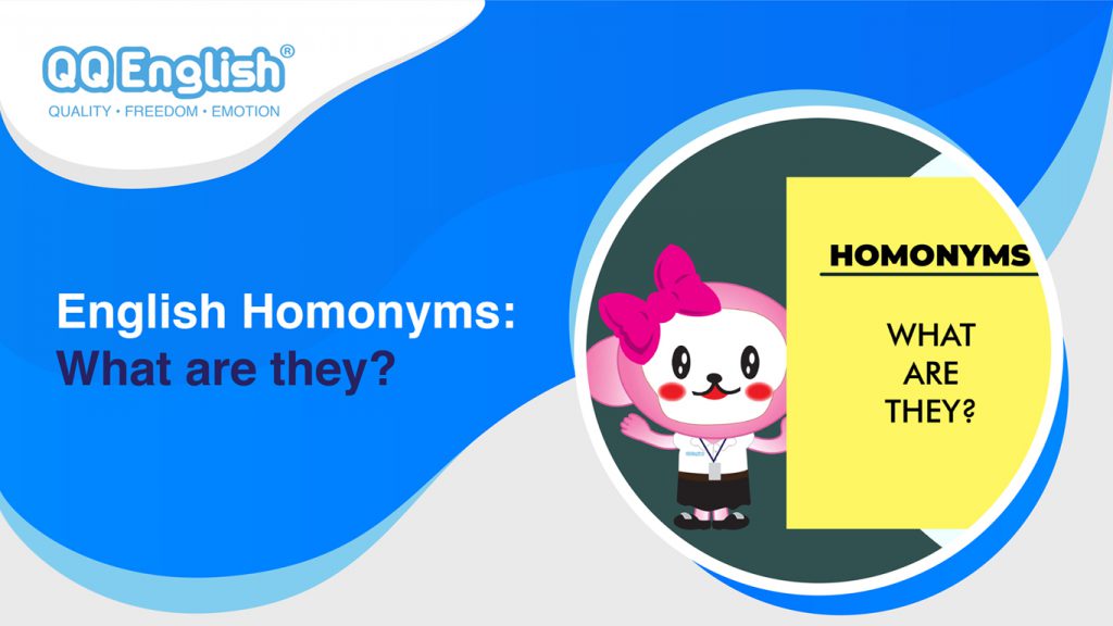 Learning English Homonyms in QQEnglish