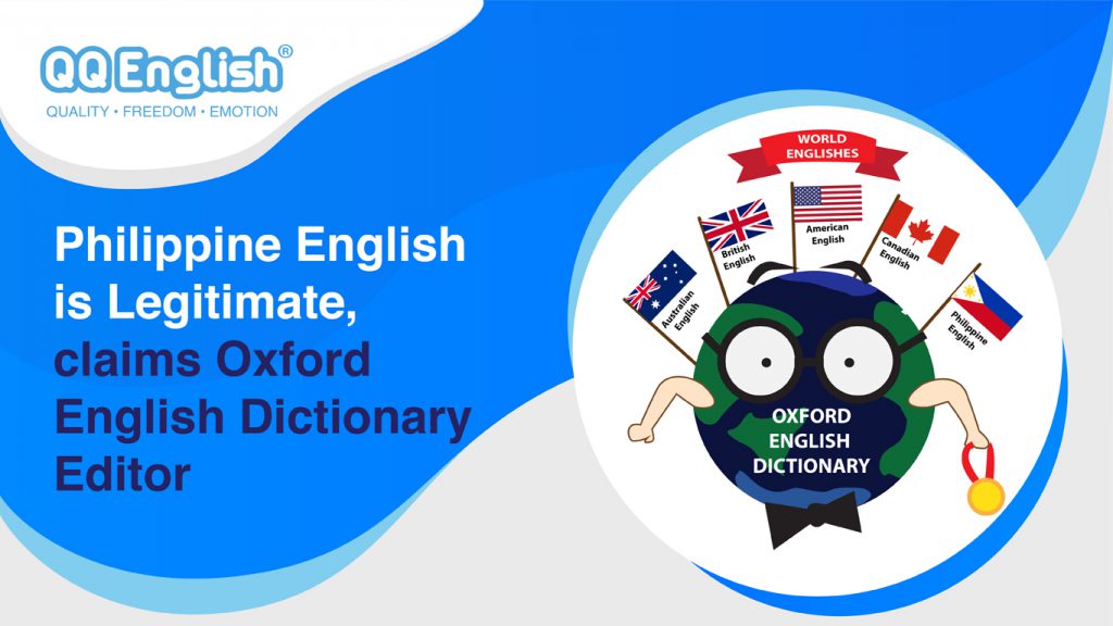 الإنجليزية الفلبينية شرعية وفقًا لقاموس أكسفورد