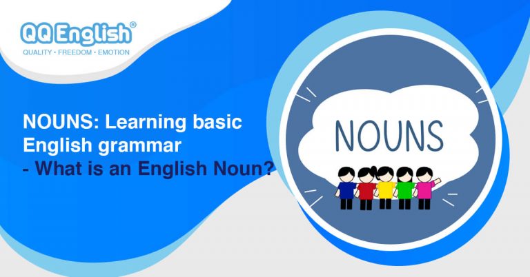 NOUNS; Learning basic English grammar - What is a Noun?