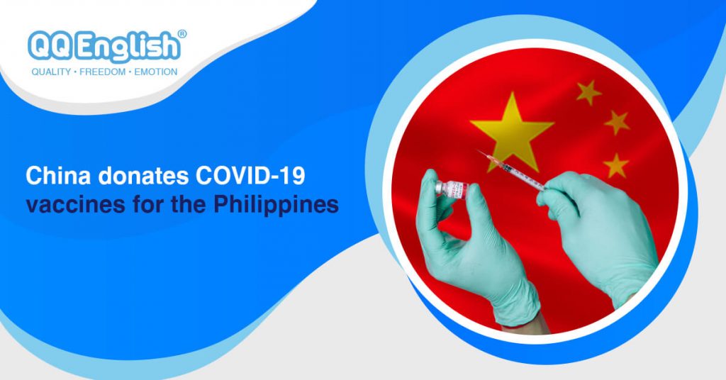 China donates COVID-19 vaccines