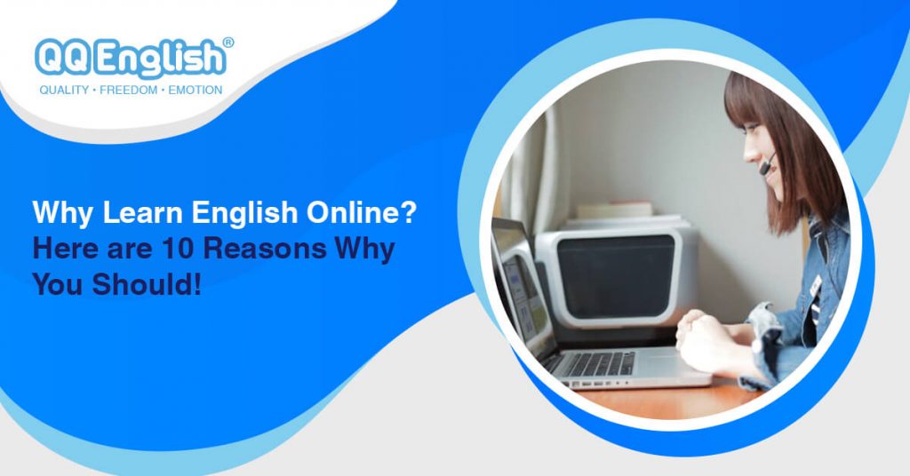 Why learn English online