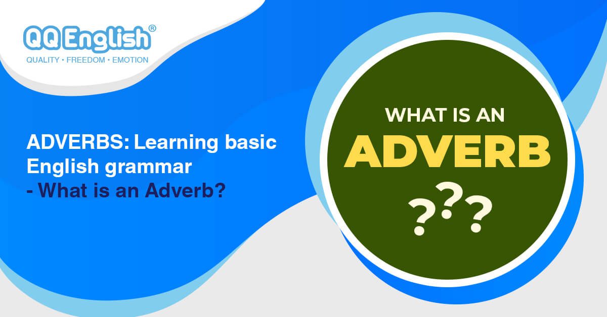 ADVERBS Learning Basic English Grammar What Is An Adverb 