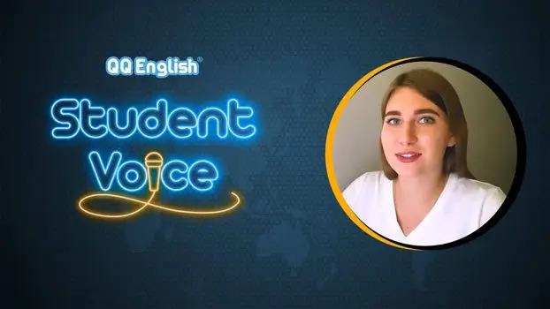 Russian student's voice