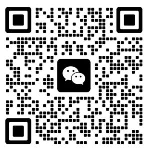 a qr code with two chats