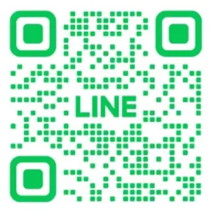 a qr code with green squares