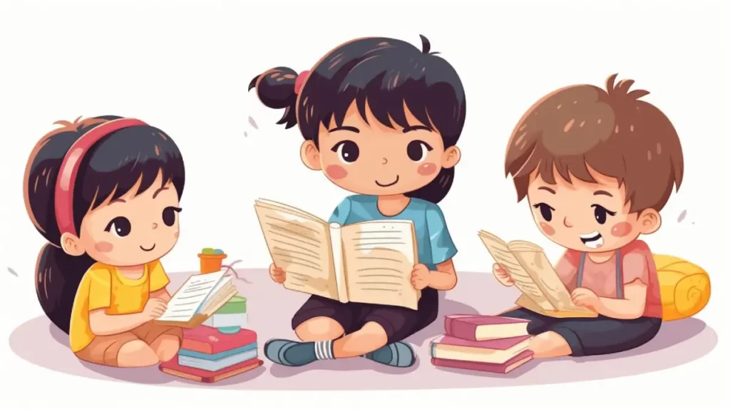 การเรียนอ่านและเขียนในหลักสูตรภาษาอังกฤษสำหรับเด็ก