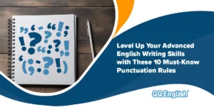 Advanced English punctuation rules