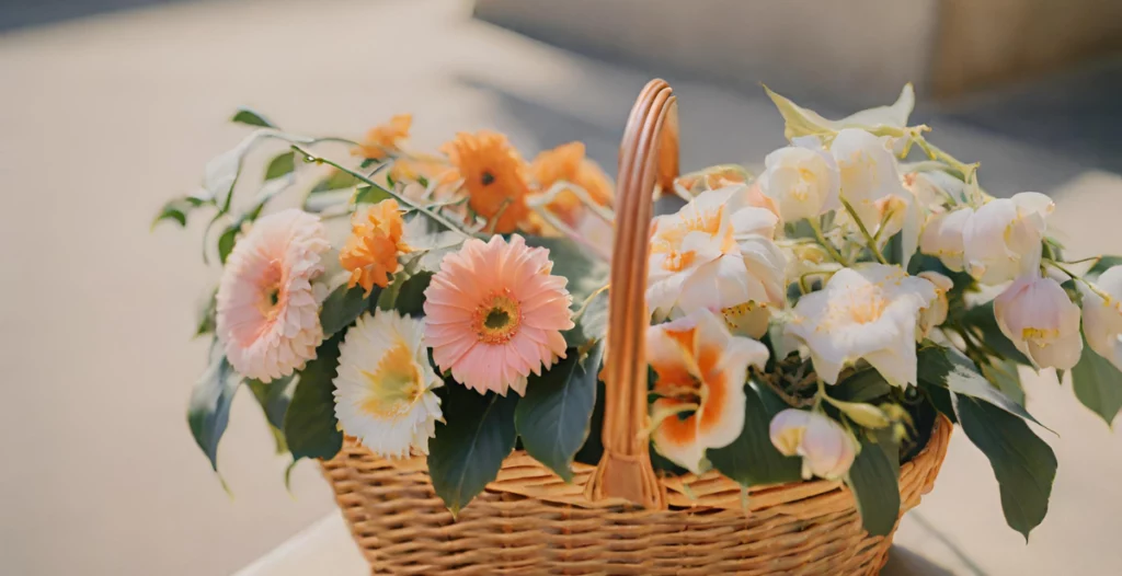 flowers basket