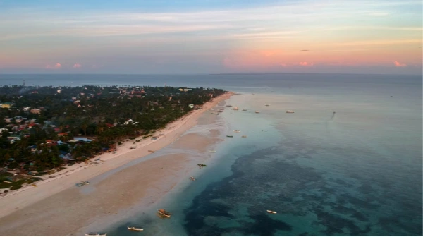 Explore the white sand beaches of Bantayan Island during your vacation in cebu