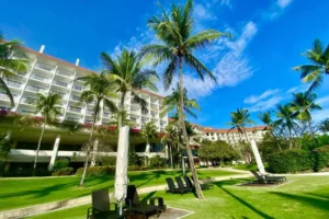 Shangri-La resort in Mactan Newtown near Beach Front campus