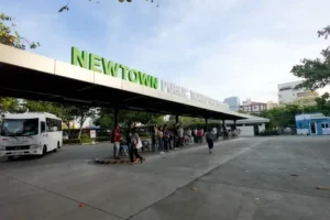 Newtown Public Transit Terminal in Mactan near Beach Front campusNewtown